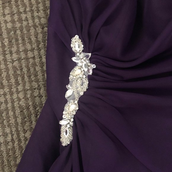 Purple Prom/Grad Dress - Picture 3 of 4